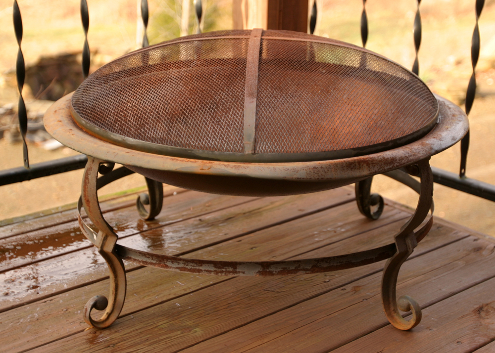 Wrought Iron Fire Pit