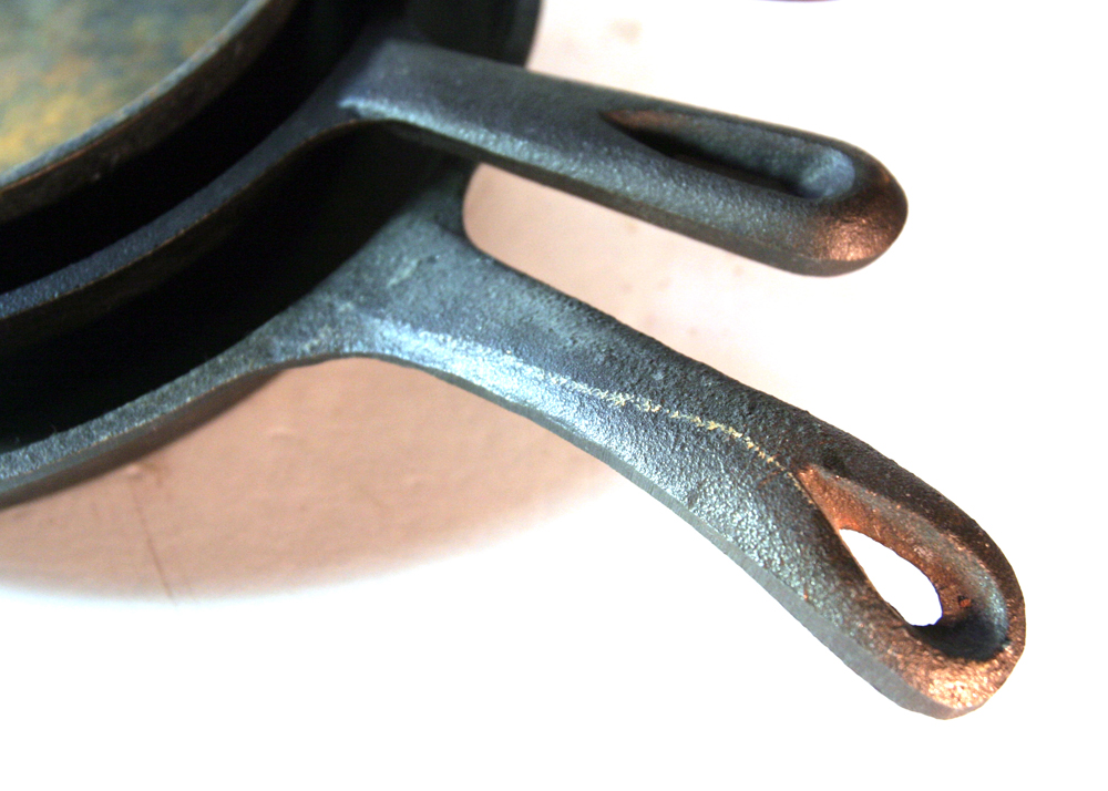 Trio of Cast Iron Skillets