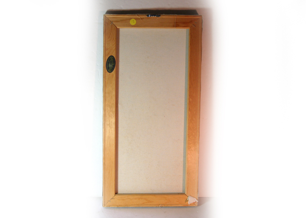 Pair of Parisian "Burnett" Oil Paintings