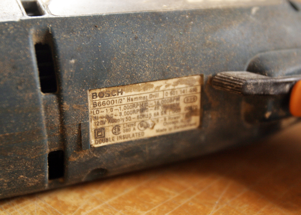 Bosch B6600 Hammer Drill