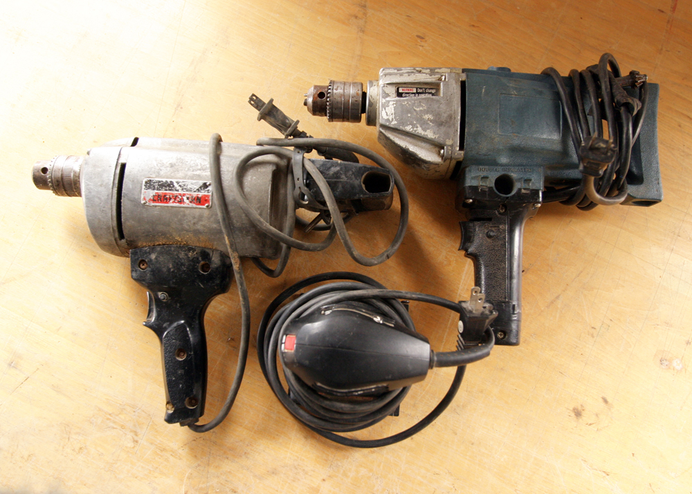 Trio of Craftsman Corded Power Tools