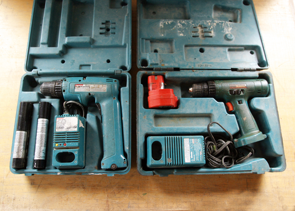 Pair of Makita Power Drills