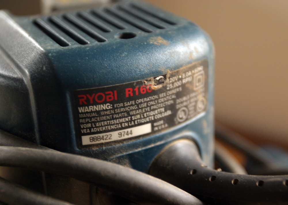 Ryobi R160 Router and Power Drill