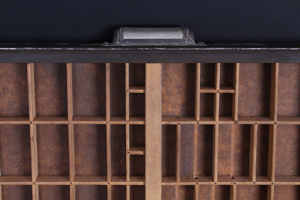 Printers Furniture Repurposed Wall Display Shelves