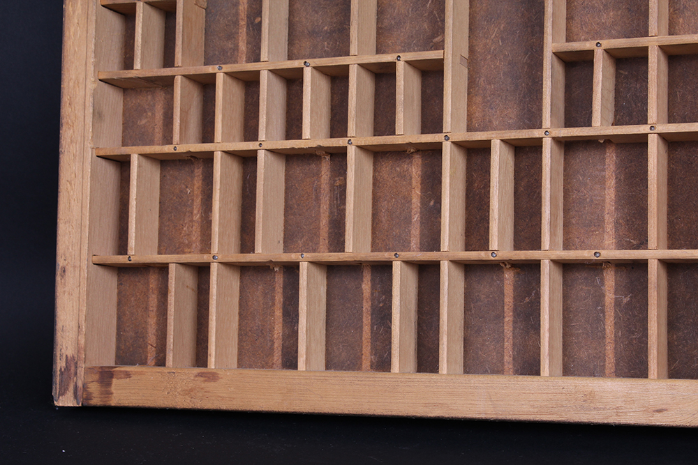 Printers Furniture Repurposed Wall Display Shelves