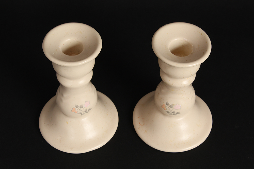 Pfaltzgraff Stoneware Candlesticks