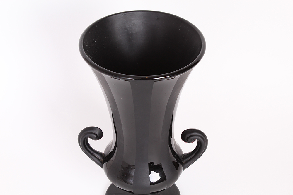 Black Lacquered Urn