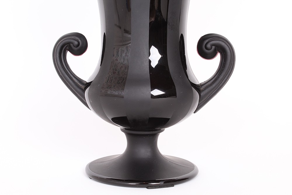 Black Lacquered Urn