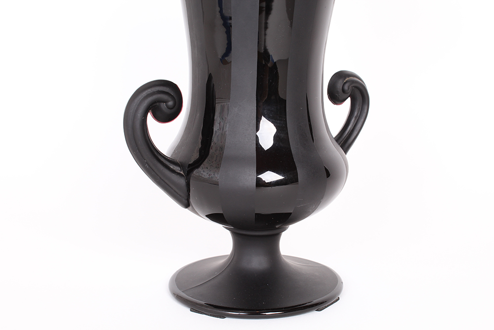 Black Lacquered Urn