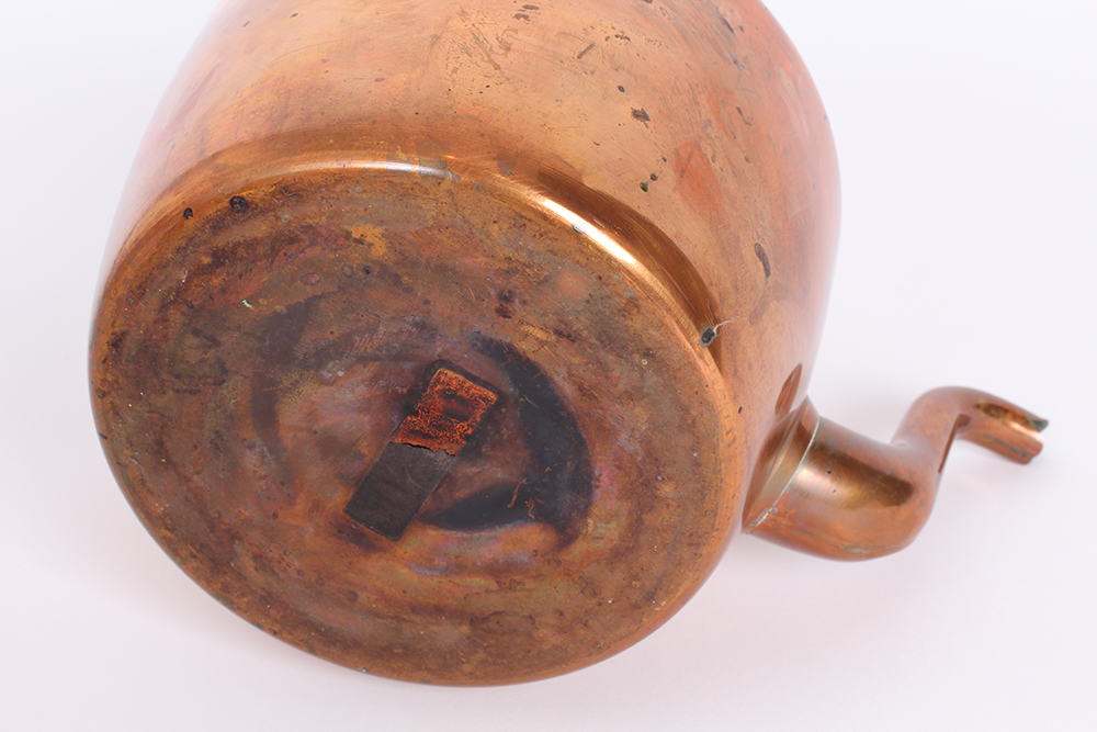 Copper Colander and Tea Kettle