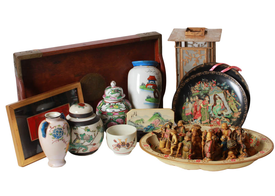 Collection of Asian Decor