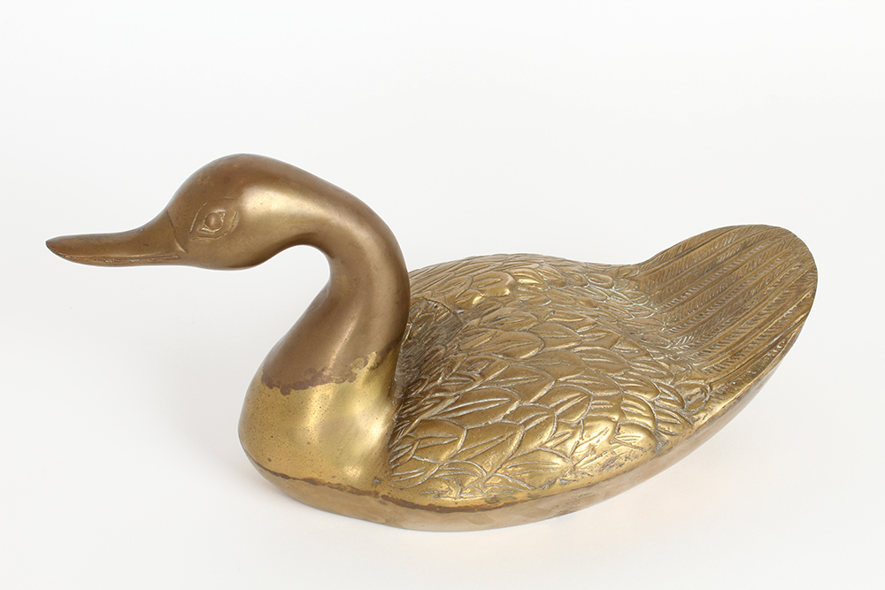 Decorative Brass Ducks