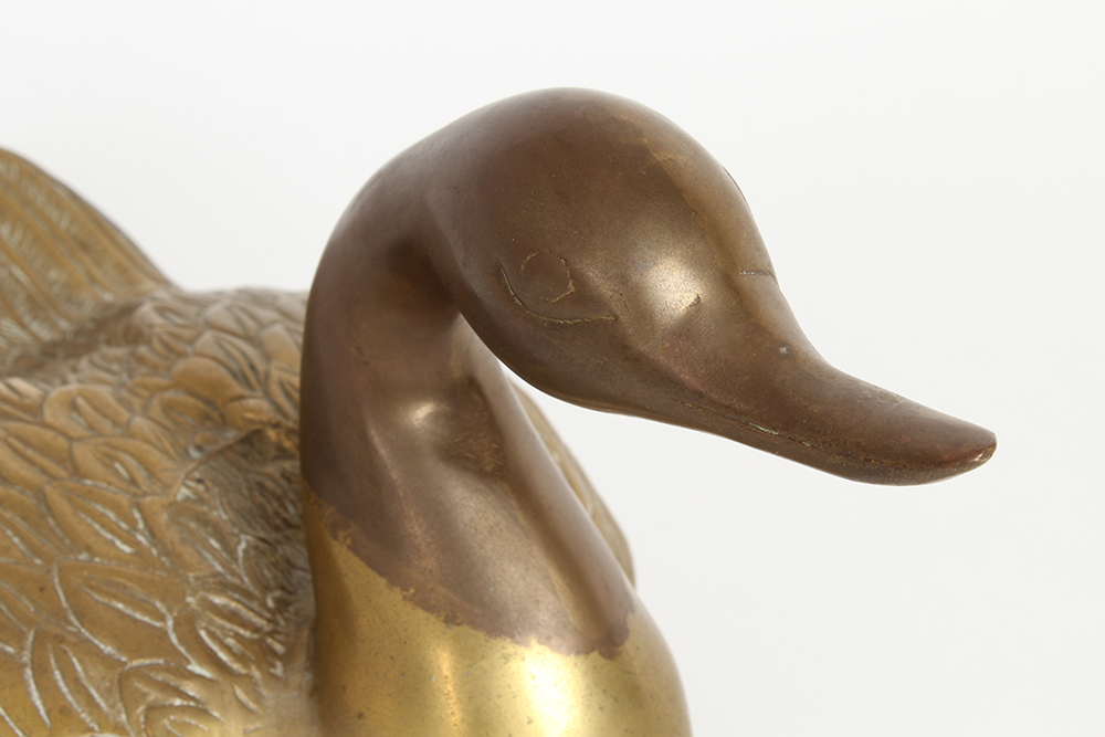 Decorative Brass Ducks