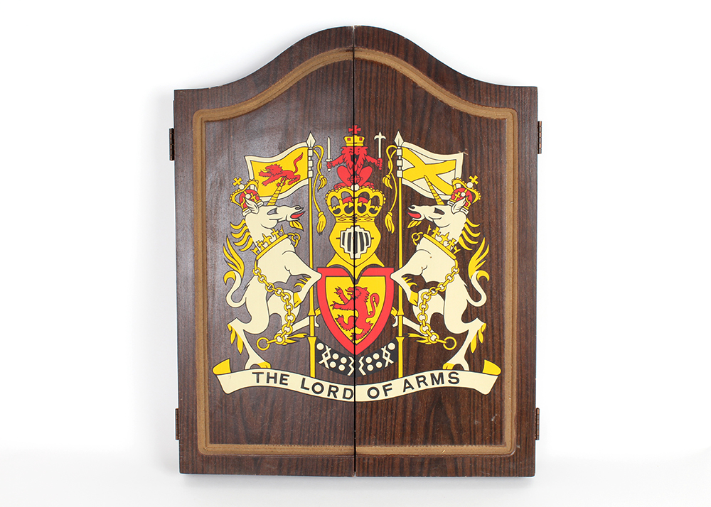 Vintage Lord of Arms Dartboard