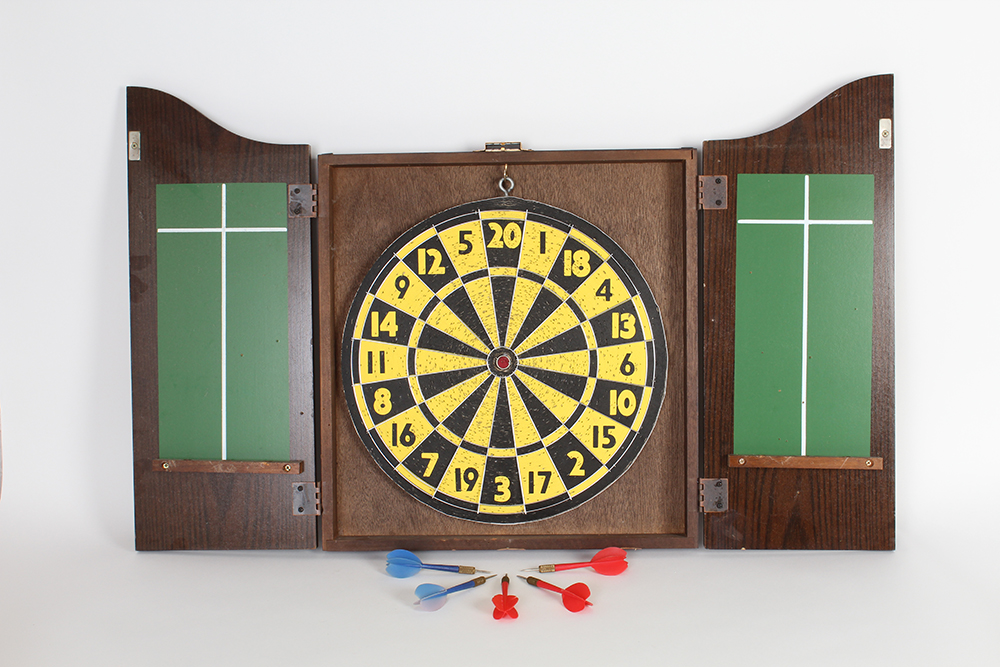 Vintage Lord of Arms Dartboard