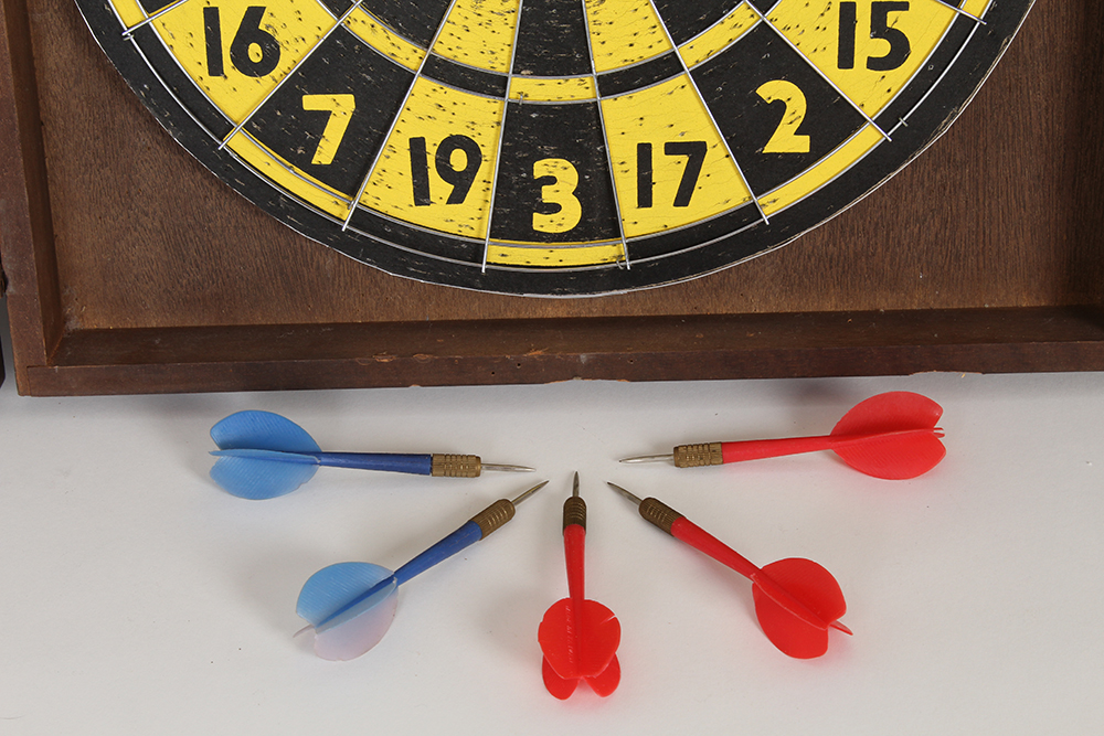 Vintage Lord of Arms Dartboard