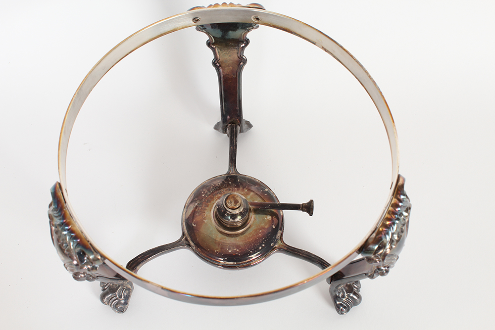 F.B. Rogers Silver Plated Chafing Dish Food Warmer