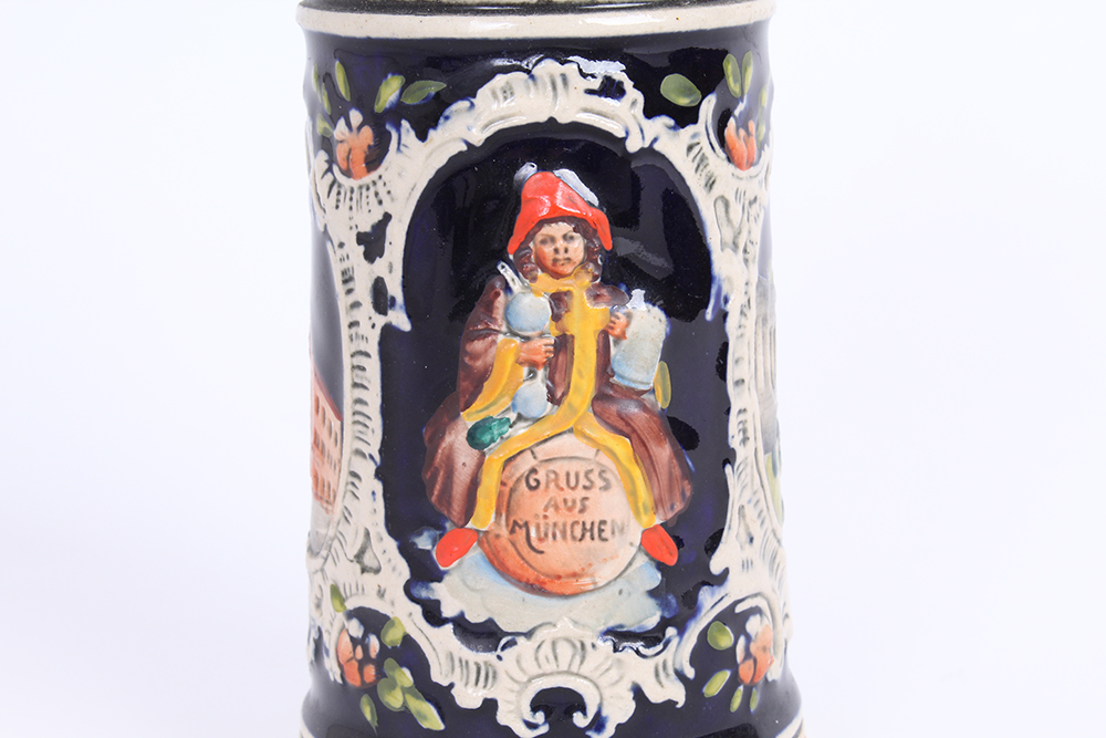 German Stoneware Steins