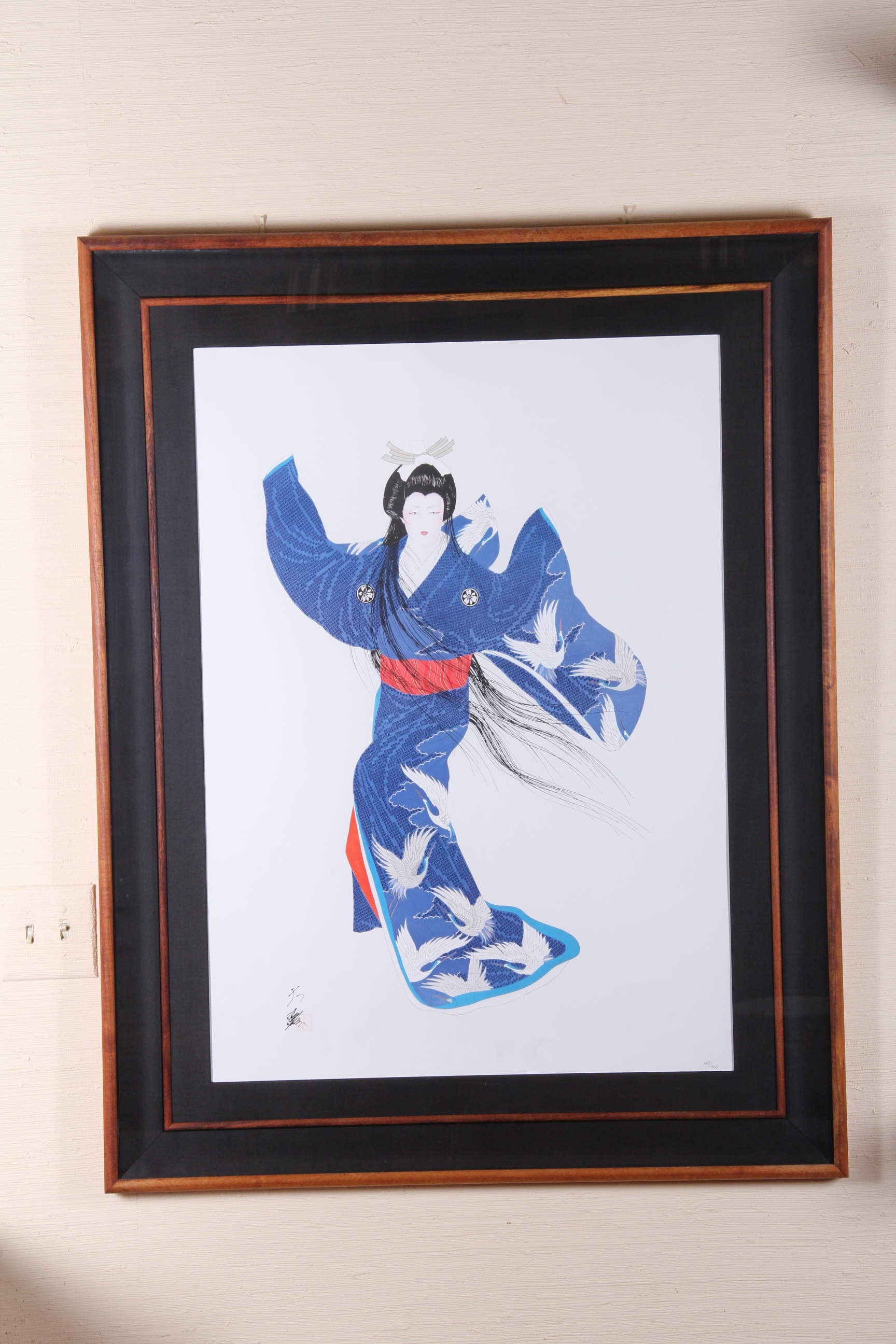 Hisashi Otsuka "Lady Meiko of Summer" Limited Edition Lithograph