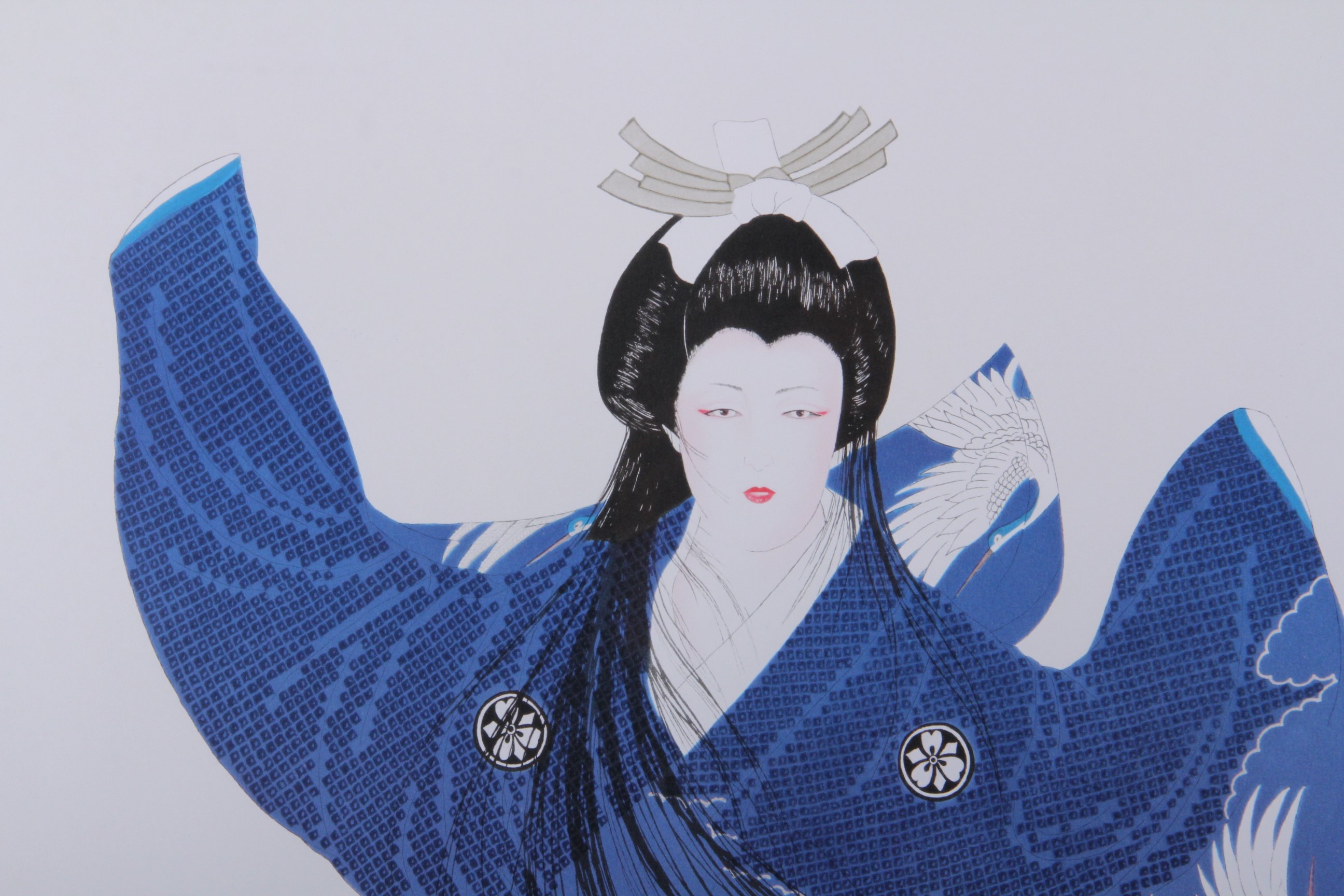 Hisashi Otsuka "Lady Meiko of Summer" Limited Edition Lithograph