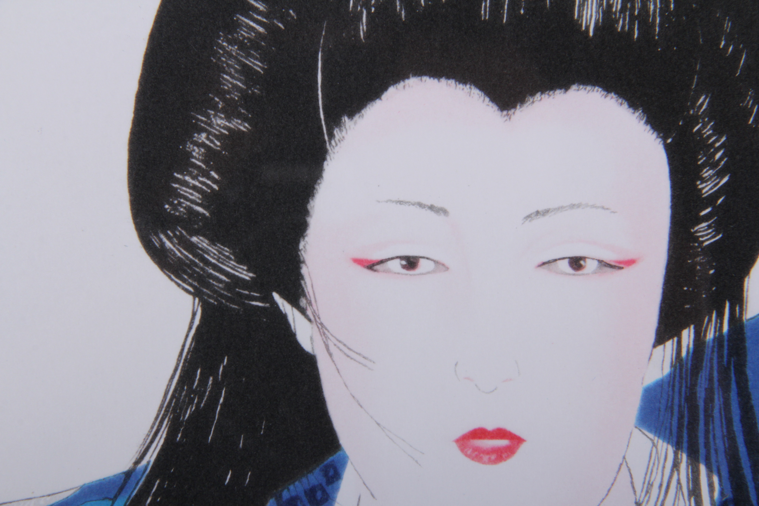 Hisashi Otsuka "Lady Meiko of Summer" Limited Edition Lithograph