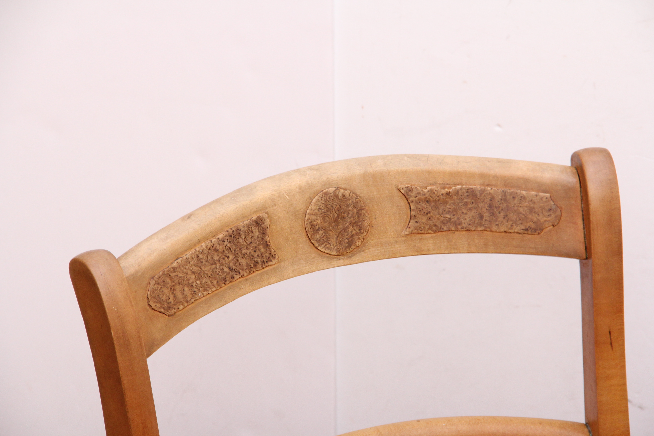 Trio of Wicker and Wood Furniture