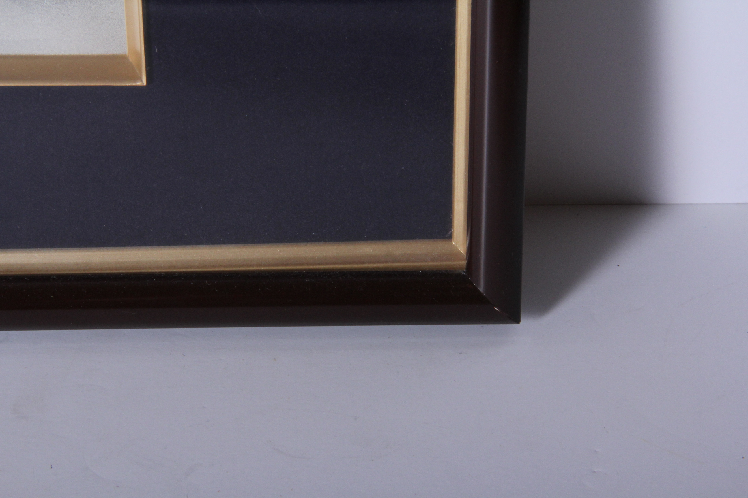 Chokin Japanese Etching of Ducks