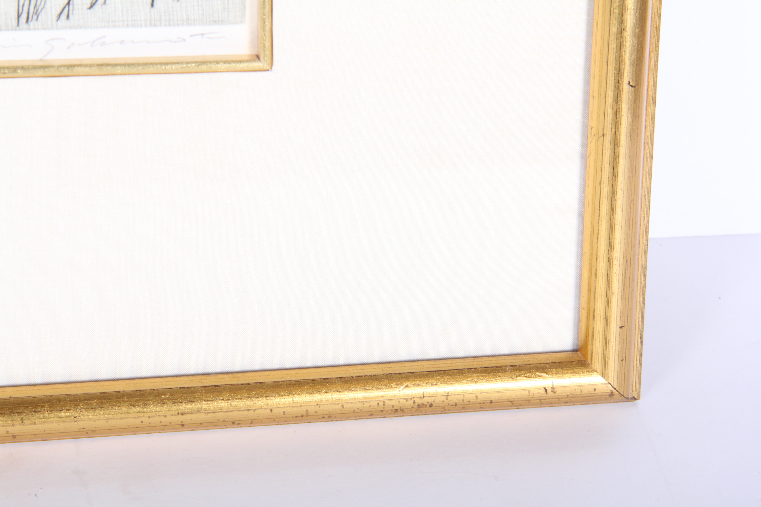 Koichi Sakamoto Mezzotint of a Winter Scene