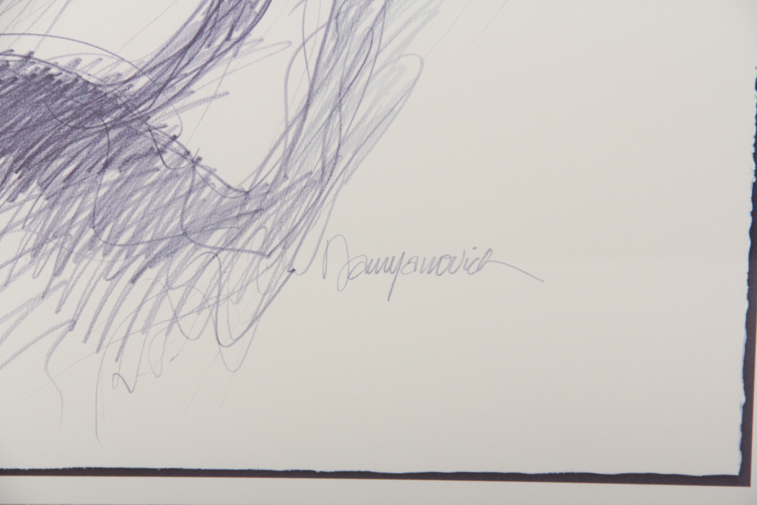 Offset Lithograph of Musicians