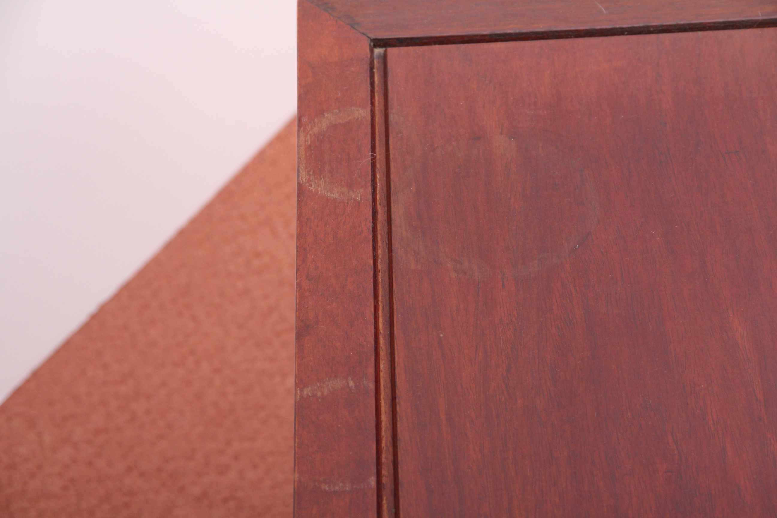 Asian Style Red Gum Nesting Tables