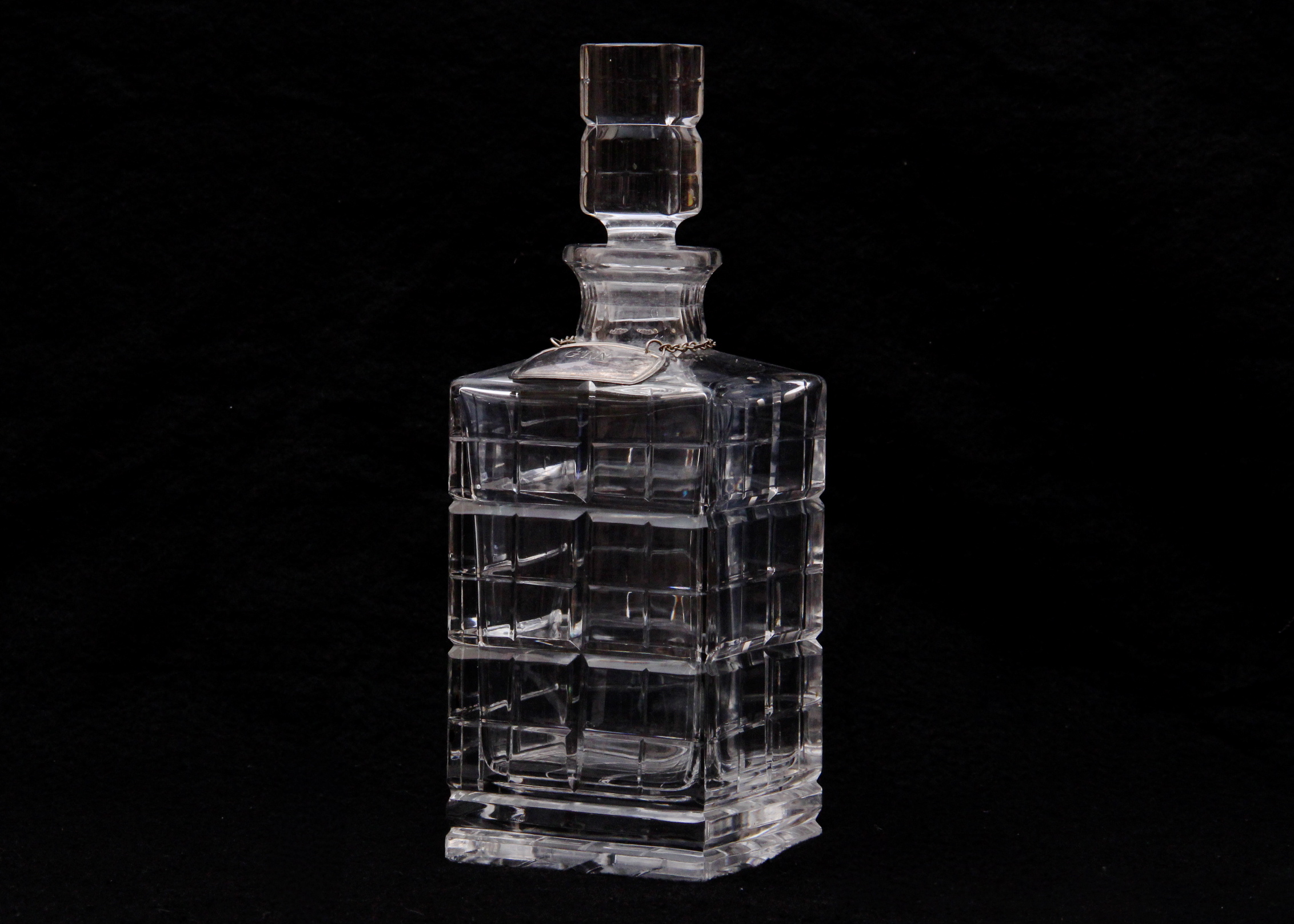 Wedgwood Crystal Square Decanter