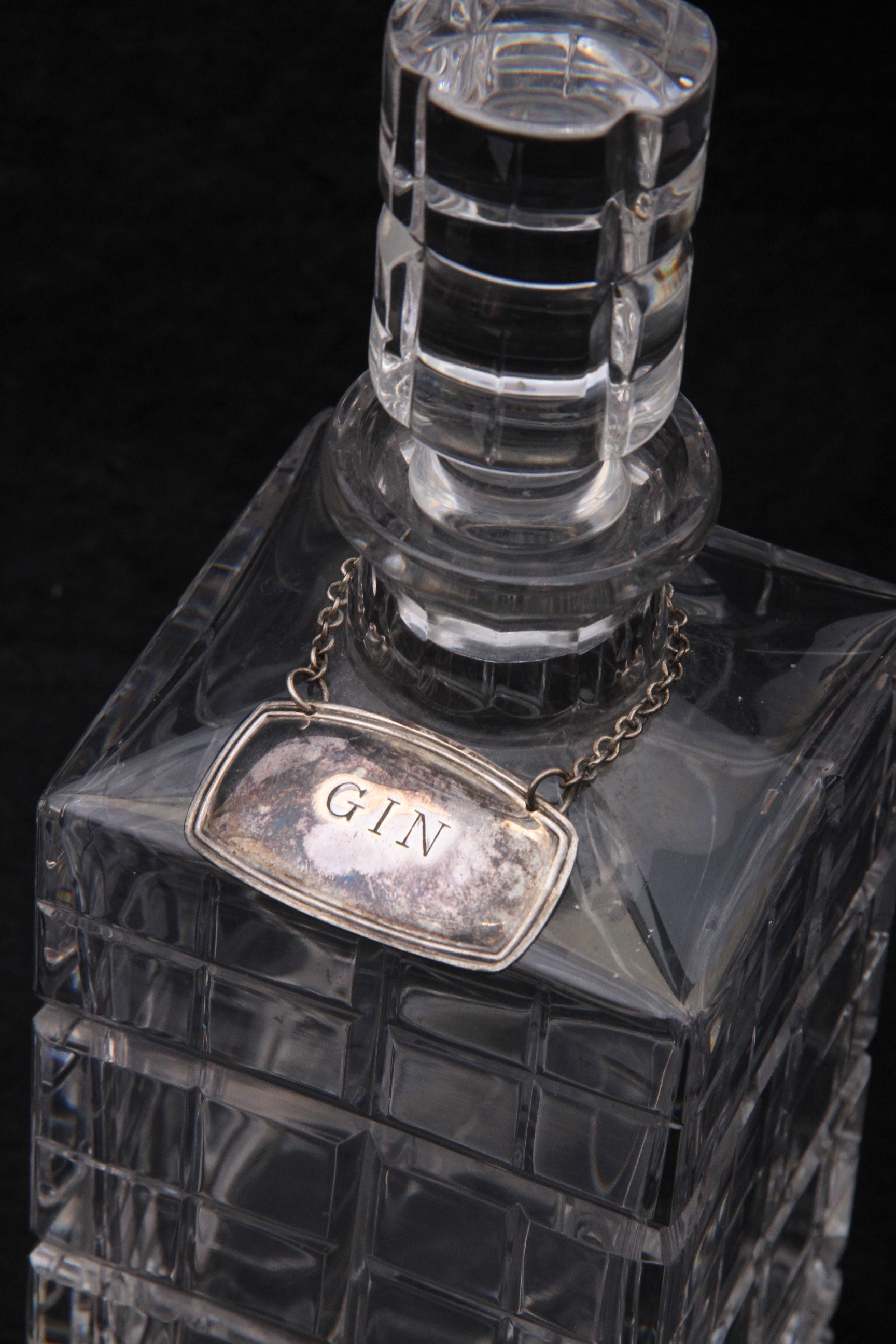 Wedgwood Crystal Square Decanter