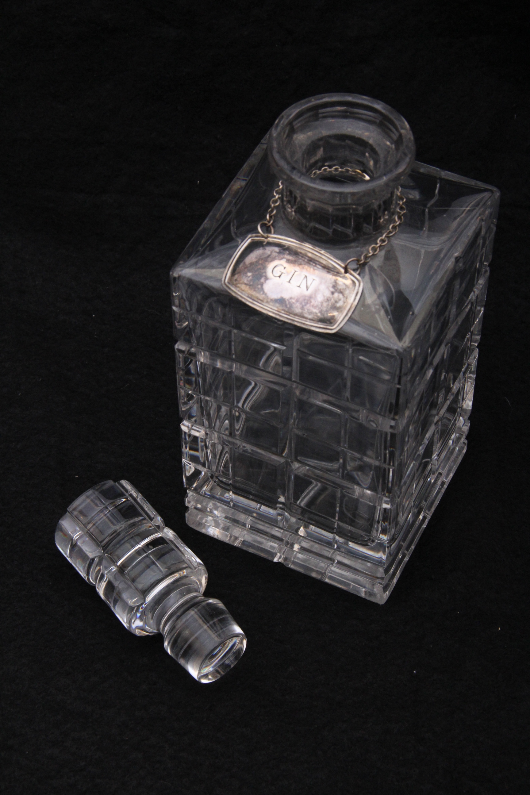 Wedgwood Crystal Square Decanter