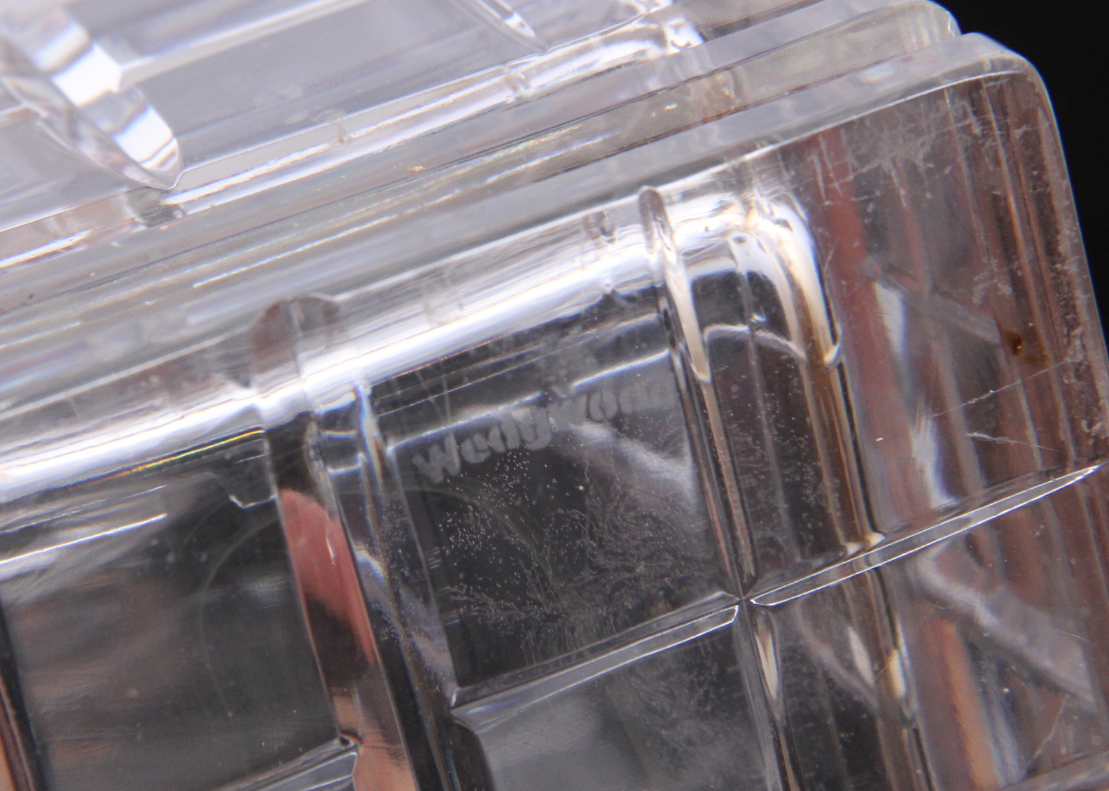 Wedgwood Crystal Square Decanter