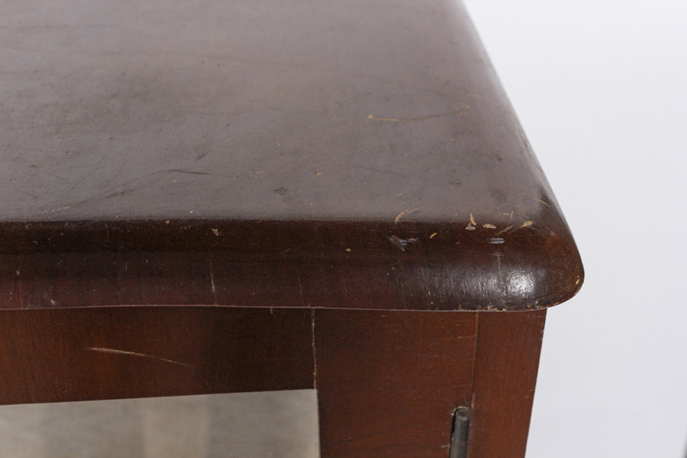 Glass Cabinet with Door