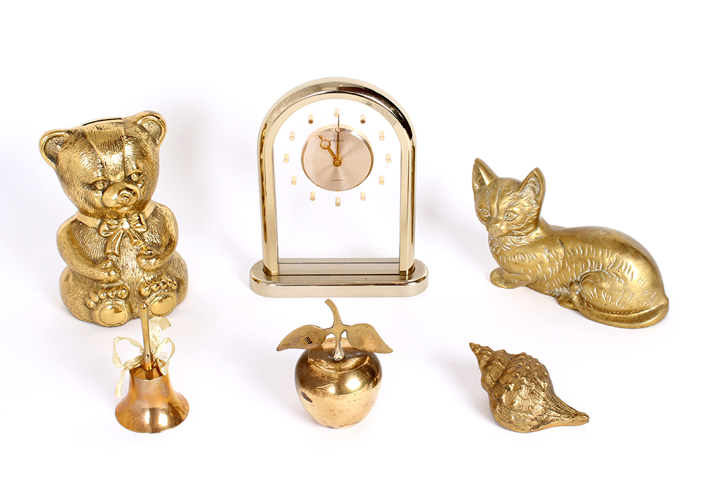 Unique Assortment of Brass Decor