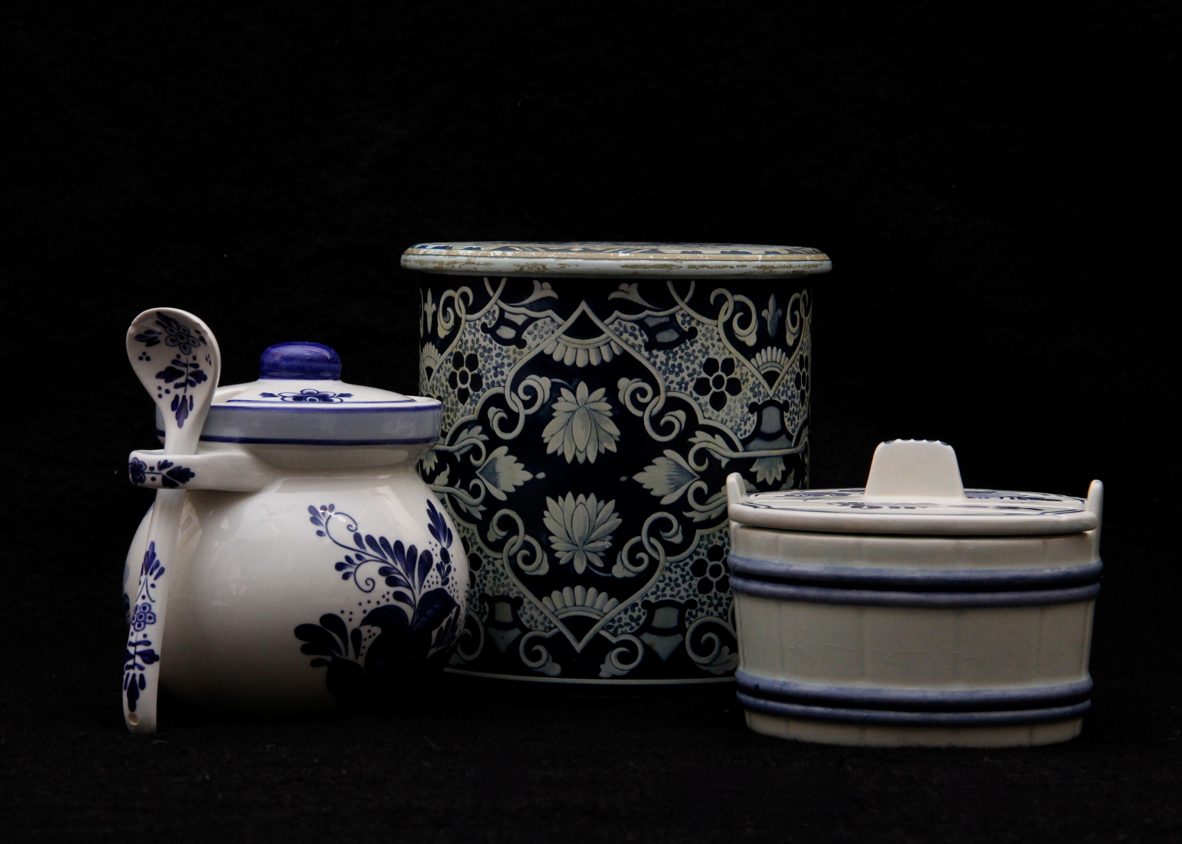 Trio of Dutch Tableware