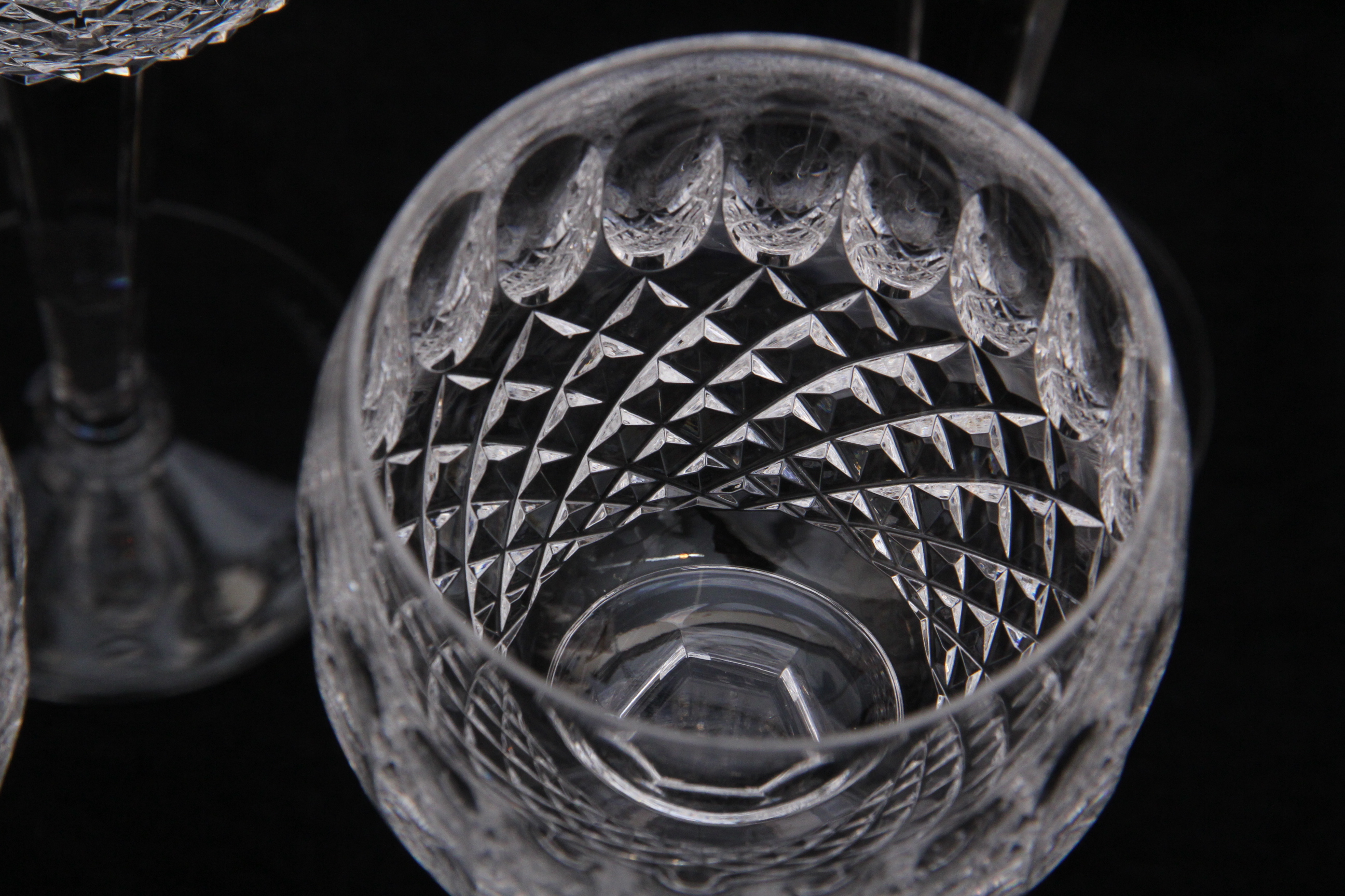 Complete Set of Waterford Crystal "Colleen" Wine Glasses