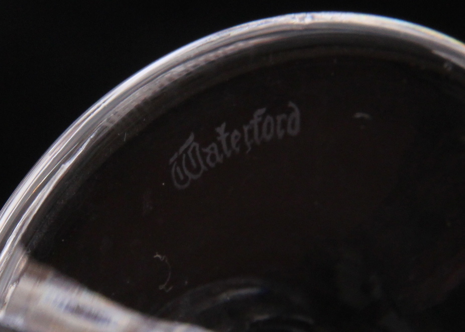 Complete Set of Waterford Crystal "Colleen" Wine Glasses