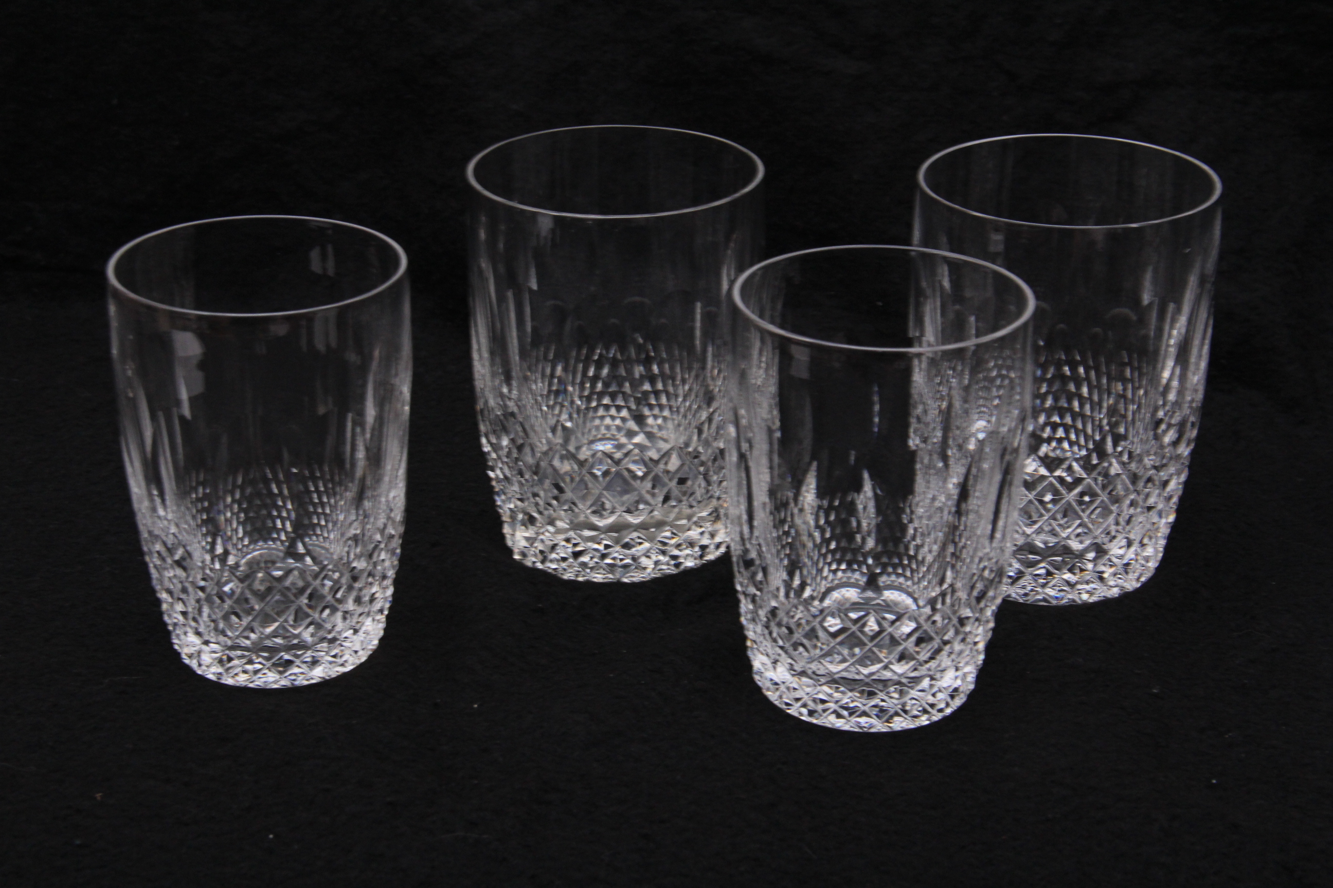 Set of Six Waterford Crystal "Colleen" Tumblers
