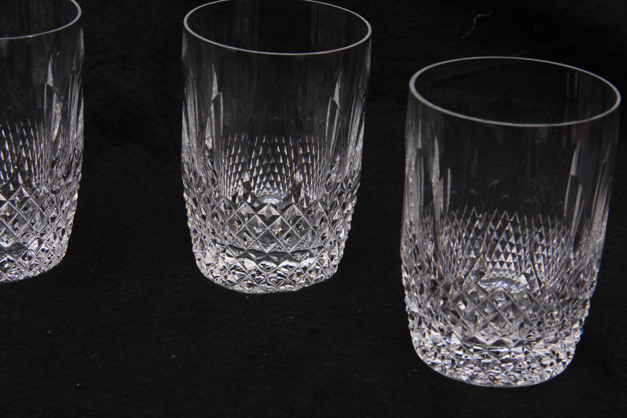 Set of Six Waterford Crystal "Colleen" Tumblers
