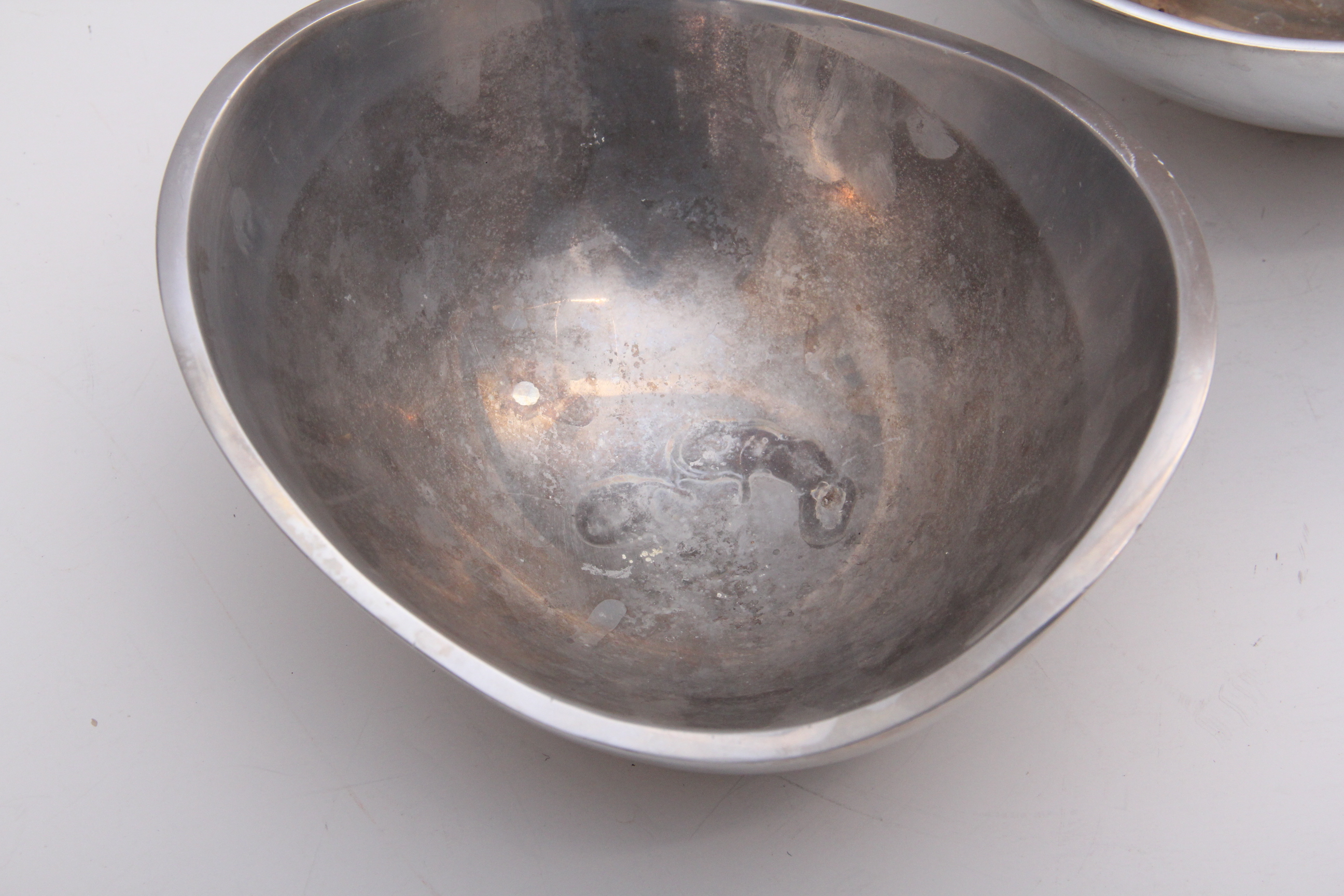 Pair of Nambe Mid Century Modern Bowls