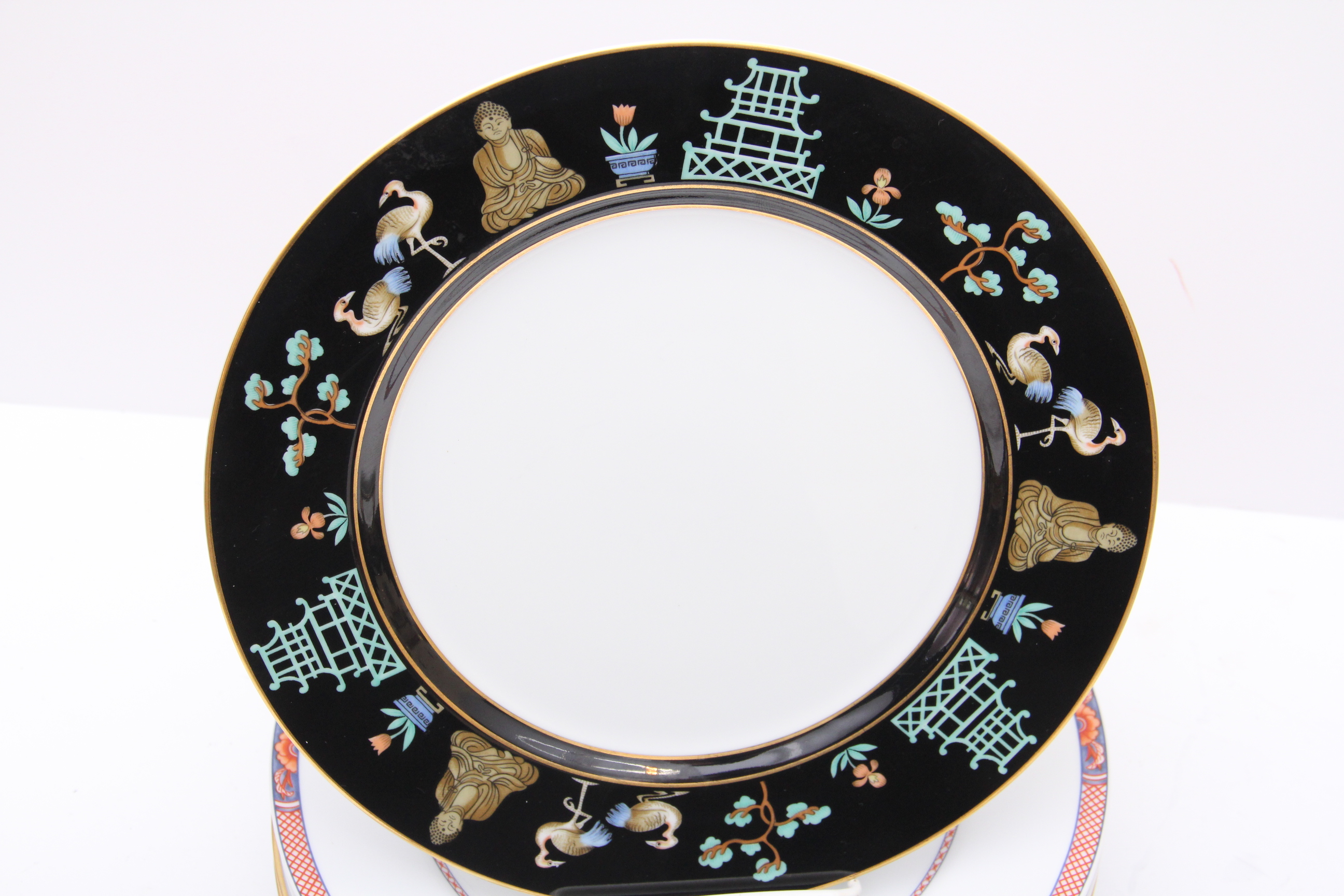 Collection of Fitz and Floyd Dinner Plates