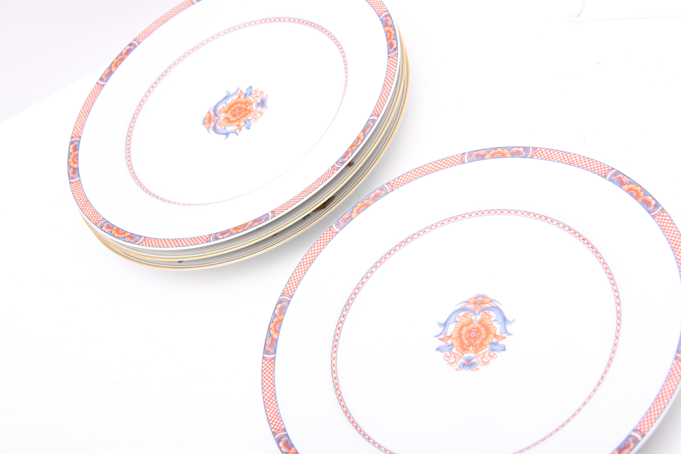 Collection of Fitz and Floyd Dinner Plates
