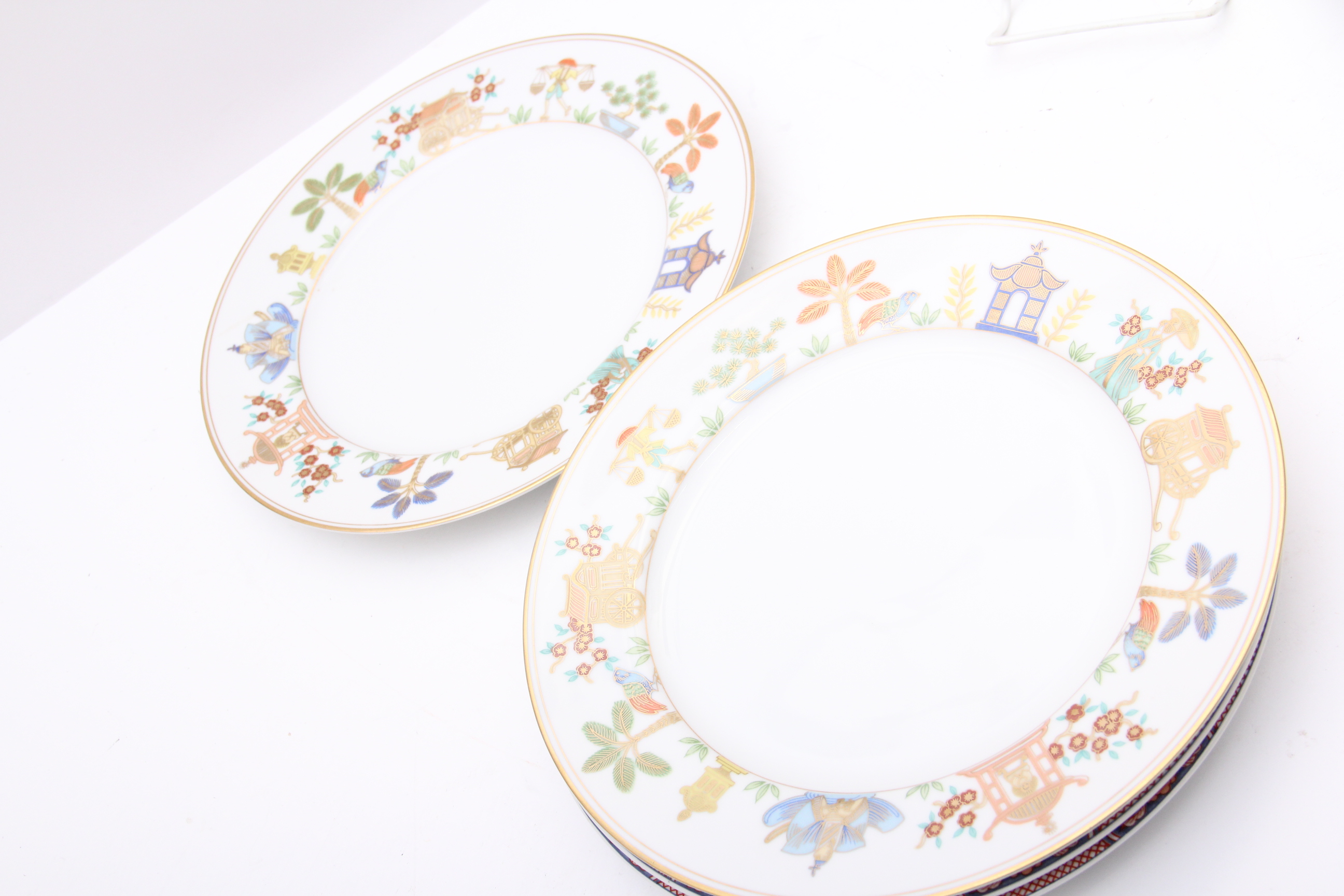 Collection of Fitz and Floyd Dinner Plates