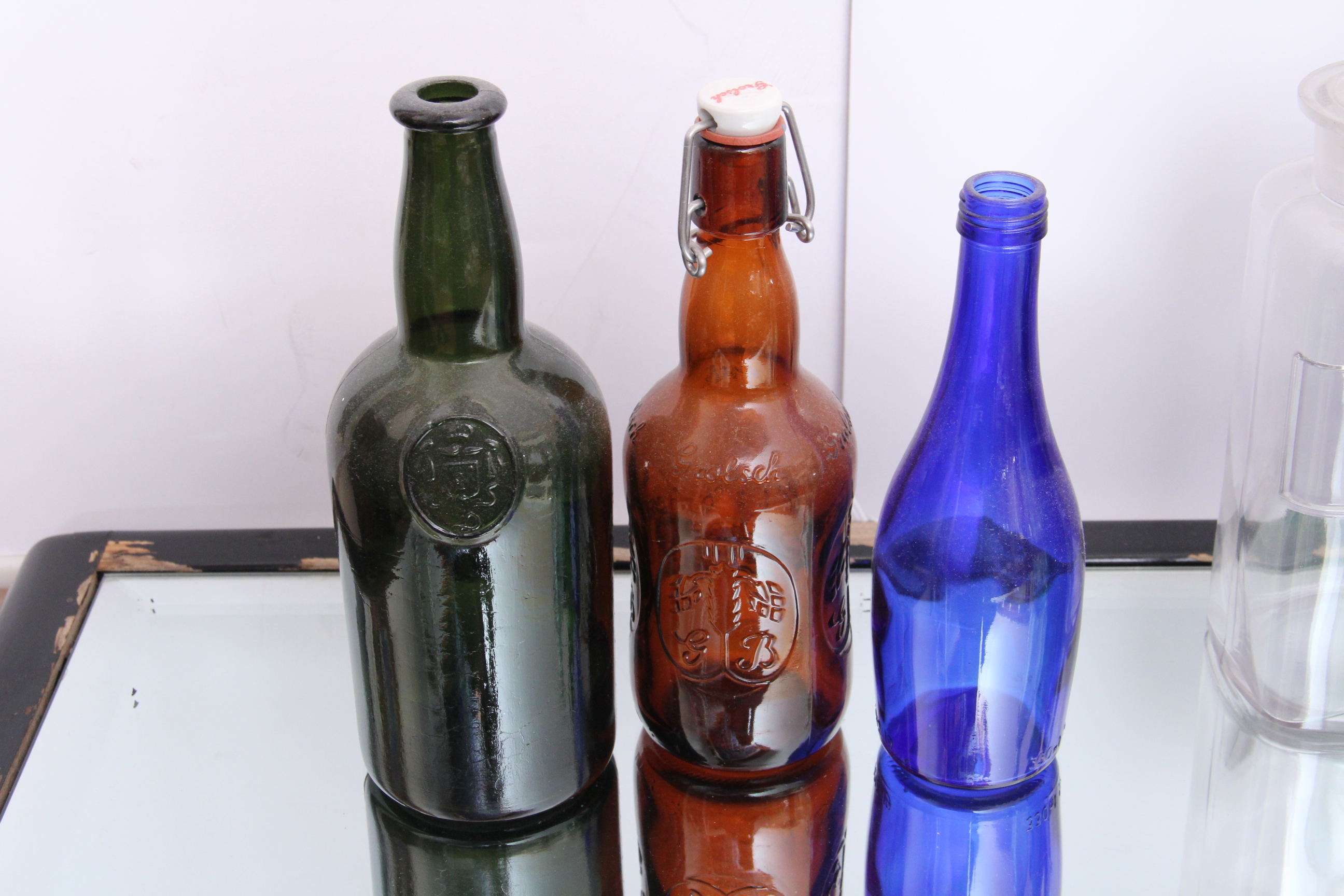 Collection of 18th and 19th Century Wine bottles and more