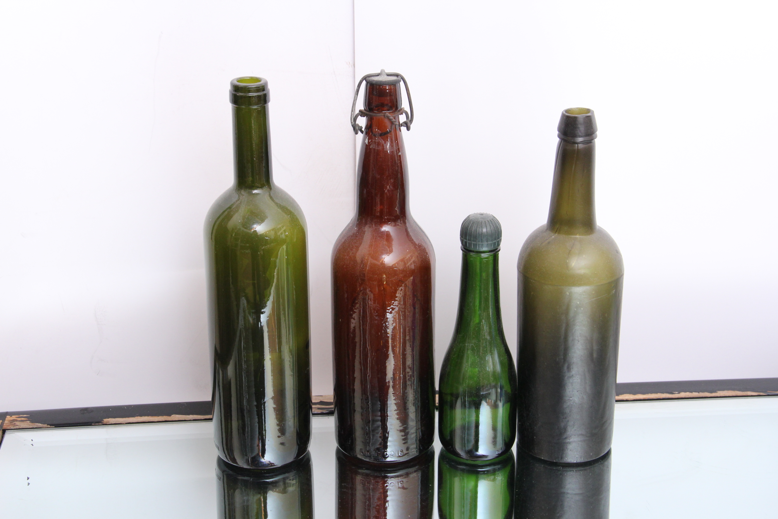 Collection of 18th and 19th Century Wine bottles and more