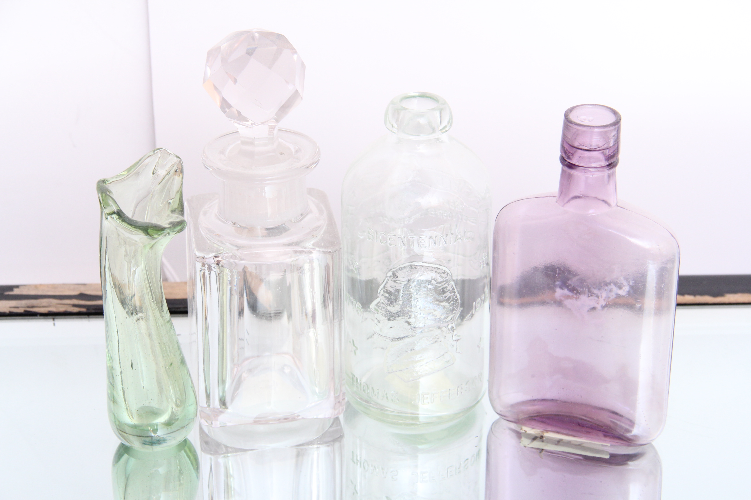 Collection of 18th and 19th Century Wine bottles and more