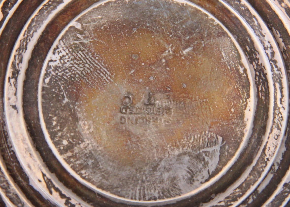 Trio of Sterling Silver Candlesticks