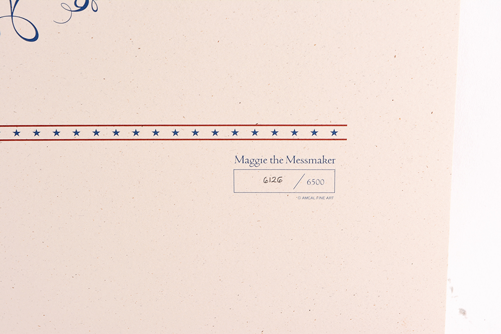 "Maggie the Messmaker" Limited Edition Print